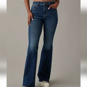 AE Next Level Super High Waisted Flare Jean